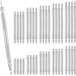 Cobee Bewudy 41 Stück Uhren Federstegwerkzeug Set, 8-26mm Ersatz Set für Uhrenarmbandstifte Uhrmacherwerkzeug Sets Uhr Entferner Repair Tool Federsteg Entfernungswerkzeug