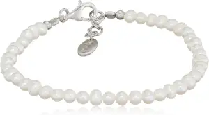 Engelsrufer Damen Armband aus Süßwasserperlen, 925er Sterlingsilber mit rhodinie