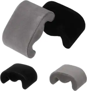 QUARKZMAN 2 Stück Uhrkissen M-Form Uhrenpräsentationskissen Samt Uhrenkissen Ers