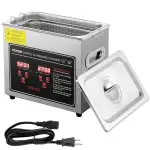 VEVOR Ultraschallreiniger Ultraschall Edelstahl-Reinigungsgerät 172 W, 3 L Ultraschallreinigungsg...