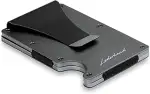 iStrong - Aluminium Mini Kartenhalter mit Geldklammer und Platz für bis zu 10 Kreditkarten - Mini...