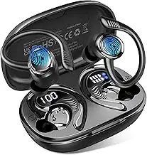 Bluetooth Kopfhörer Sport, 2026 Neu In Ear Kopfhörer Kabellos Bluetooth 5.4 mit 