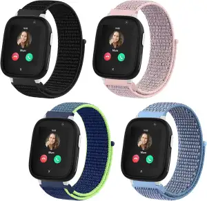 4 Stück Kinder Armbänder für Xplora X6 Play Armband, Verstellbare Klettverschlus