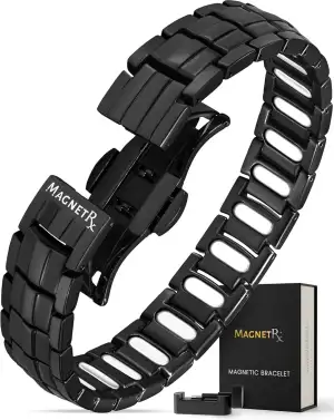 MagnetRX® EllipseMAX Titan Magnetarmband Herren – 5X Stärke 5.000 Gauss Magnete 