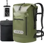 Origem Wasserdichter Rucksack, 35L/55L/85L Rolltop Rucksack Wasserdicht, Dry Bag mit Computereins...