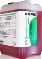 DELLWING HD Spezial 5L - Ultraschall Konzentrat zur Reinigung von Autoteilen, Vergaser, Zylinderköpfe, Injektoren, Einspritzdüsen und vielem mehr