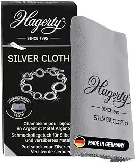 Hagerty Silver Cloth Schmuck Reinigungstuch 36x30cm I imprägniertes Tuch aus Bau