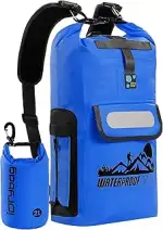 IDRYBAG Dry Bag Floating wasserdichter Rucksack 20L/30L/40L, Dry Bags wasserdichte Rucksackform, ...