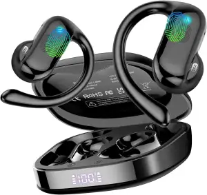 Open Ear Kopfhörer Bluetooth 5.4 HiFi Stereo, 2026 Kopfhörer Kabellos Bluetooth 