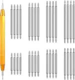 33 Stück Uhrenwerkzeug Armband, Uhren Federstegwerkzeug Set Uhrmacherwerkzeug Set mit 32 Stück Edelstahl Federstege (12-26mm) Uhr Entferner Repair Tool für Uhrenarmbänder