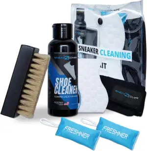 Sneaker Cleaner Set – Basic Schuhputzset inkl. hochwertiger Schuhreiniger, Schuh