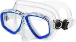 Aqua Speed Taucherbrille mit Ihrer individuellen Sehstärke | Tauchmaske mit optische Gläsern & normalen Gläsern