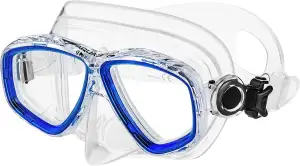 Aqua Speed Taucherbrille mit Ihrer individuellen Sehstärke | Tauchmaske mit optische Gläsern & normalen Gläsern