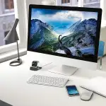 Ladestation Ständer für Apple Watch Series 7 45mm/41mm Series 6/SE/5/4 44mm/40mm und Serie 3/2/1 38mm/42mm -Aluminium iWatch Halterung Docking-Station