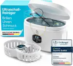 KLARBERG® Ultraschallreinigungsgerät Brille, Schmuck uvm. I Ultraschallreiniger I Ultraschallbad für eine Tiefenreinigung I ultrasonic cleaner, Brillenreinigungsgerät (600ml)