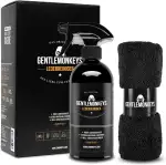 GENTLEMONKEYS Profi Lederreiniger Set (500ml + Mikrofasertuch) • Porentiefe Reinigung aller pigme...
