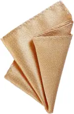 DonDon Herren Einstecktuch 21 x 21 cm formstabil und verstellbar für feierliche Anlässe mehrfarbig