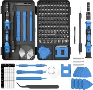Feinmechaniker Werkzeug Set – 122-in-1 Präzisionsschraubendreher Set mit Magneti