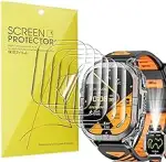 Schutzfolie Kompatibel mit Joautrial GPS Smartwatch Herren 2,13" K72, HD klar Flexible TPU Displa...