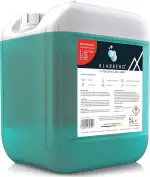 KLARBERG® Ultraschallreiniger Konzentrat (5L) 1:100 Reinigungsmittel für Ultraschallgeräte - Brillenreiniger, Schmuckreiniger, Vergaser und Silber Reiniger für Ultraschallgerät