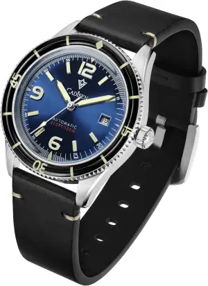 CADISEN Automatik Uhr Herren Mechanische Wasserdicht Beiläufig Unternehmen Leder