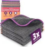 3X Mikrofasertücher für Ihren Haushalt - 30x30cm - extrem saugstark und schonend weich Dank 380 G...