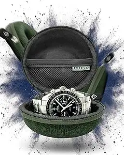 Uhrengehäuse – Reise Uhrenbox Reinigungstuch und Geschenkbox – Für Männer und Fr