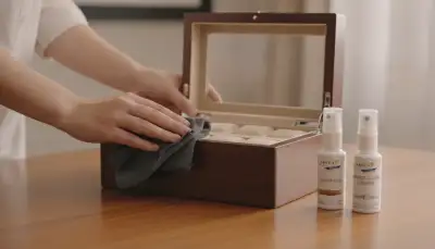 Makellose Uhrenbox: Reinigung und Pflege
